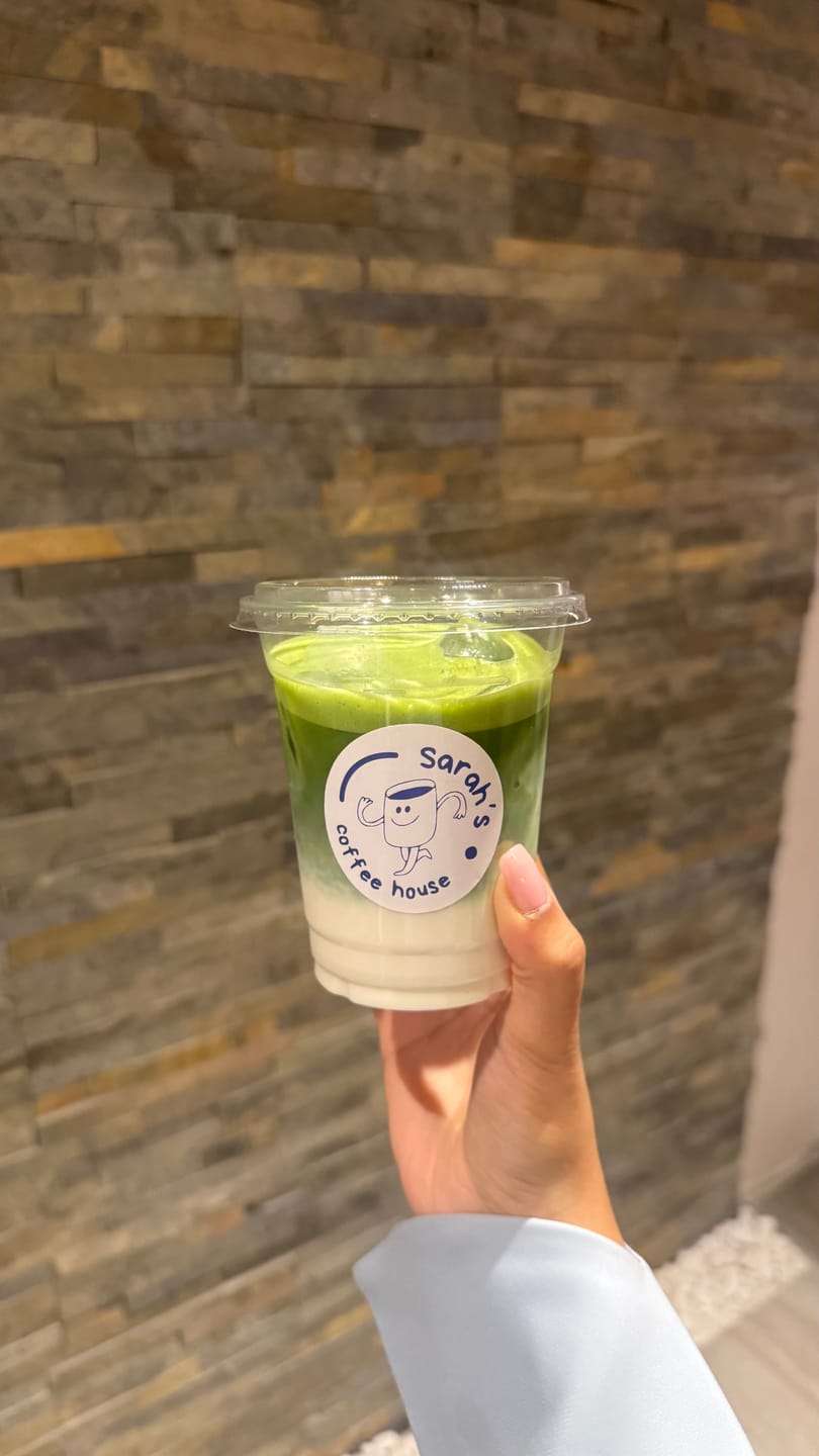 Customer photo review of Barista Premium Matcha - Omi