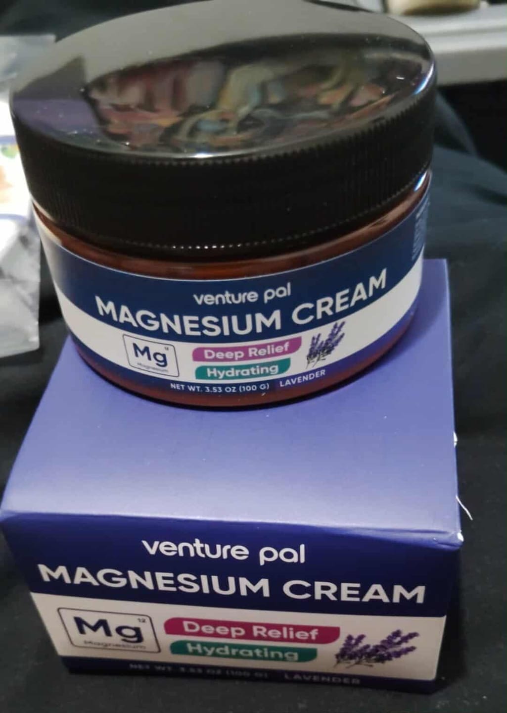 Customer photo review of Topical Magnesium Cream