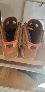 Customer photo review of JORDAN 6 - Travis Scott British Khaki Sneakers - Black Unisex Streetwear Limited Edition