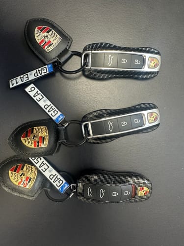 Customer photo review of Kennzeichen Schlüsselanhänger Mini Nummernschild Metall