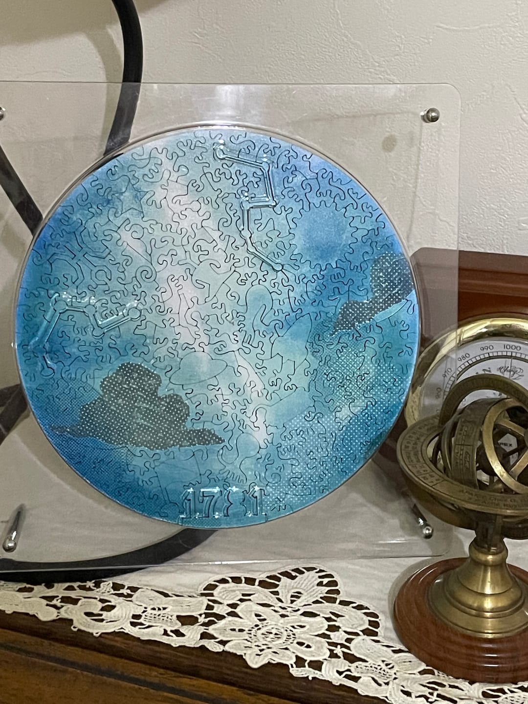 Customer photo review of 宇宙の破片 URANUS 天王星と専用フレームセット