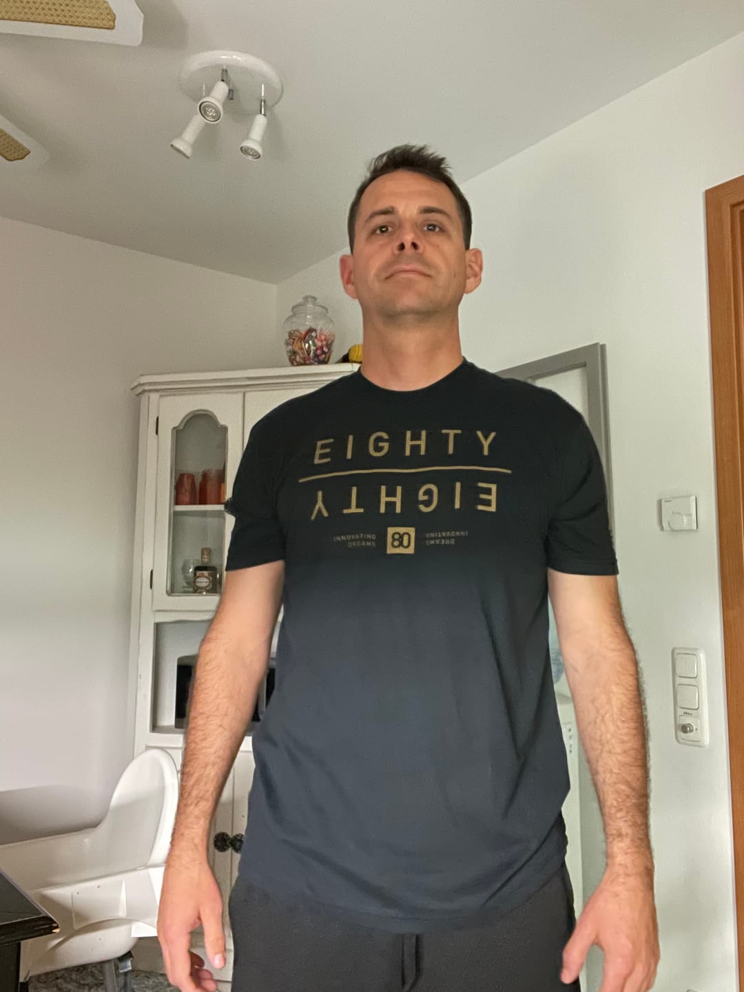 Customer photo review of 80Eighty® Golden MIrror Shirt