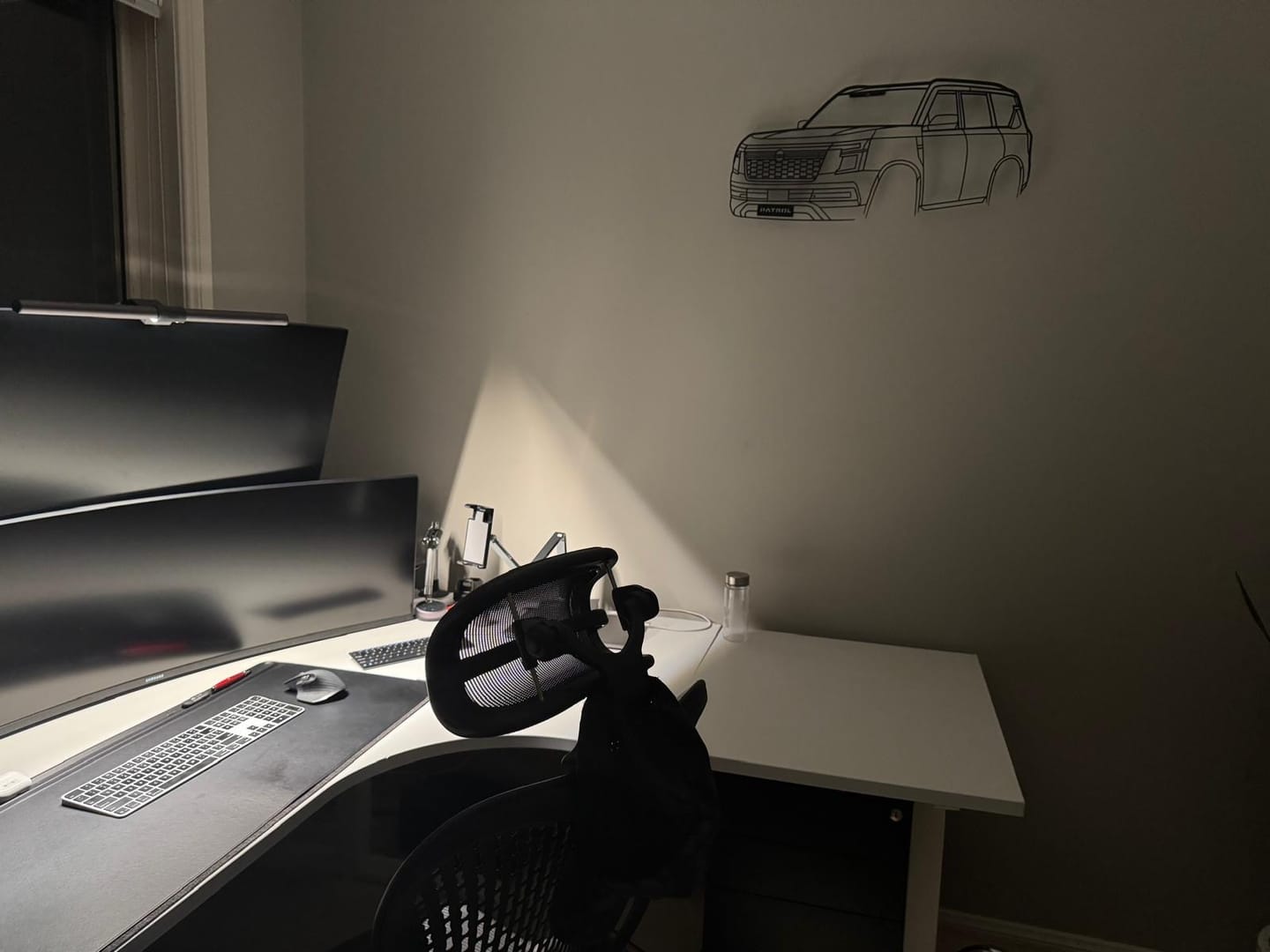 Customer photo review of Custom Car & 4WD Metal Wall Art