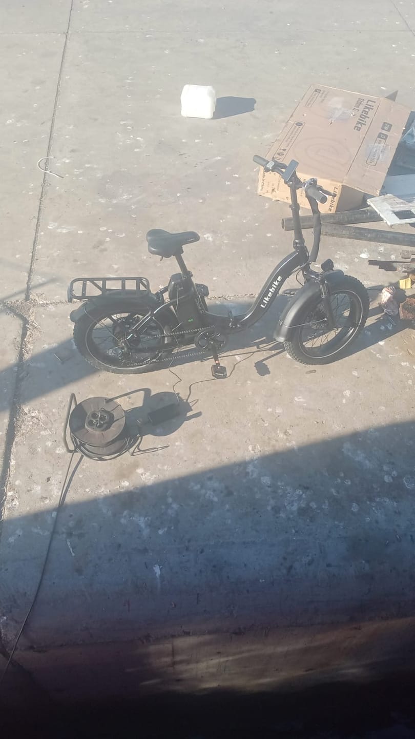 Customer photo review of E007 Foldable Electricbike