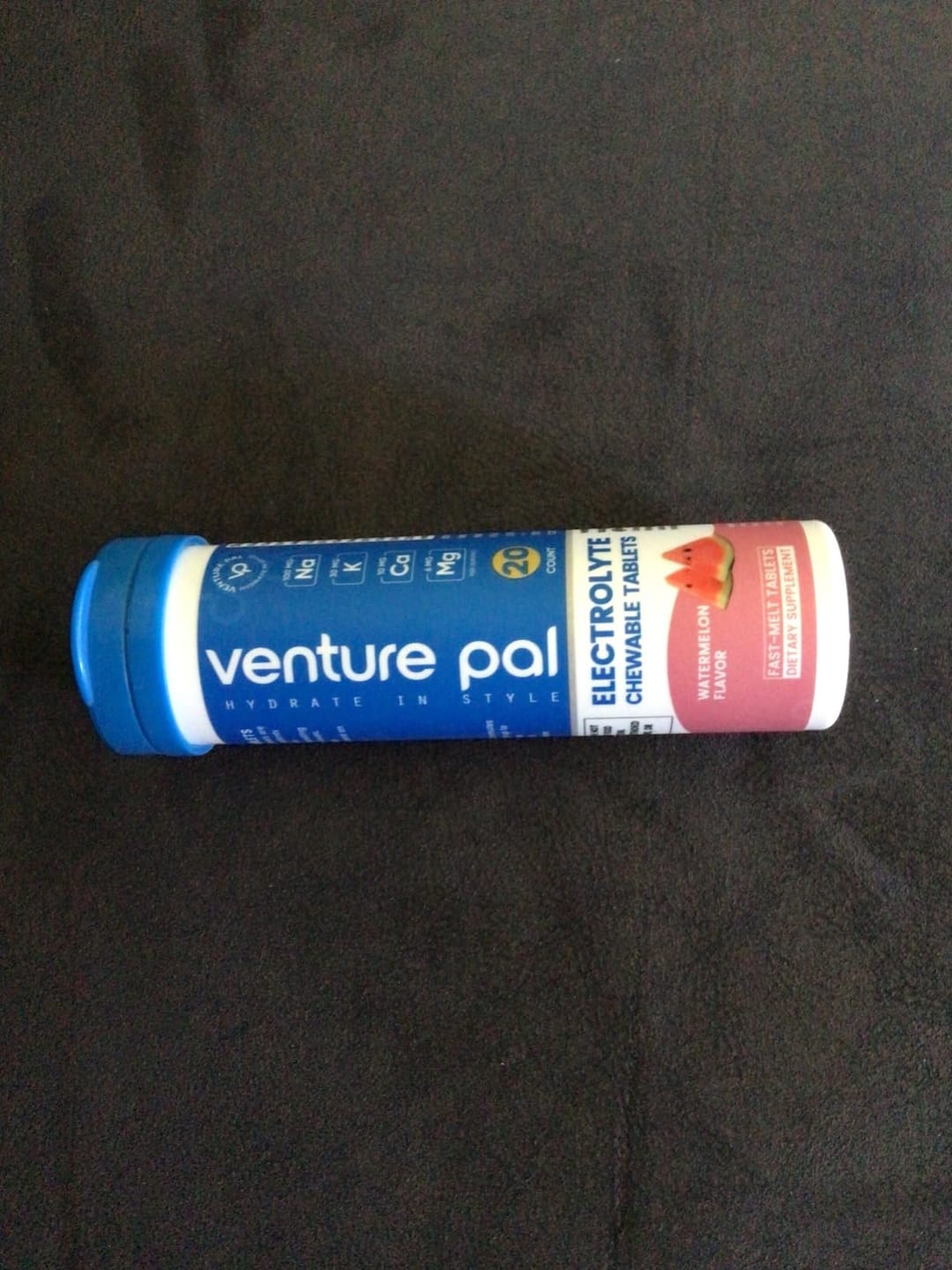 Customer photo review of Chewable Electrolyte Tablets - Variety Pack - 80 Tablets
