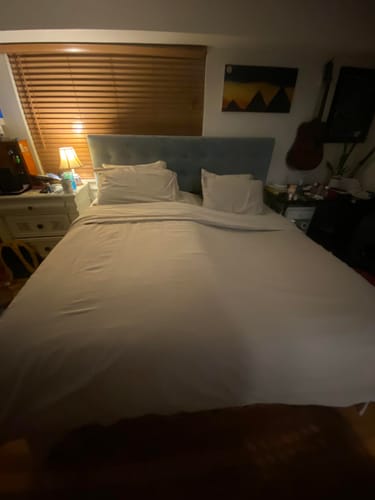 Customer photo review of Oeko-Tex® 100% Natural Linen Bedset