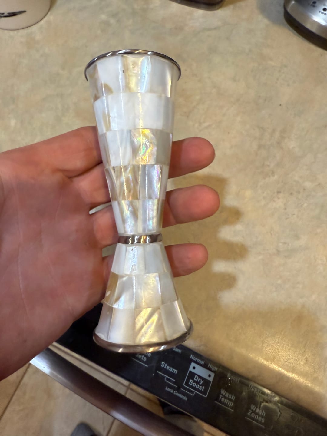 Customer photo review of Mother of Pearl Collection | Japanese-Style Jigger