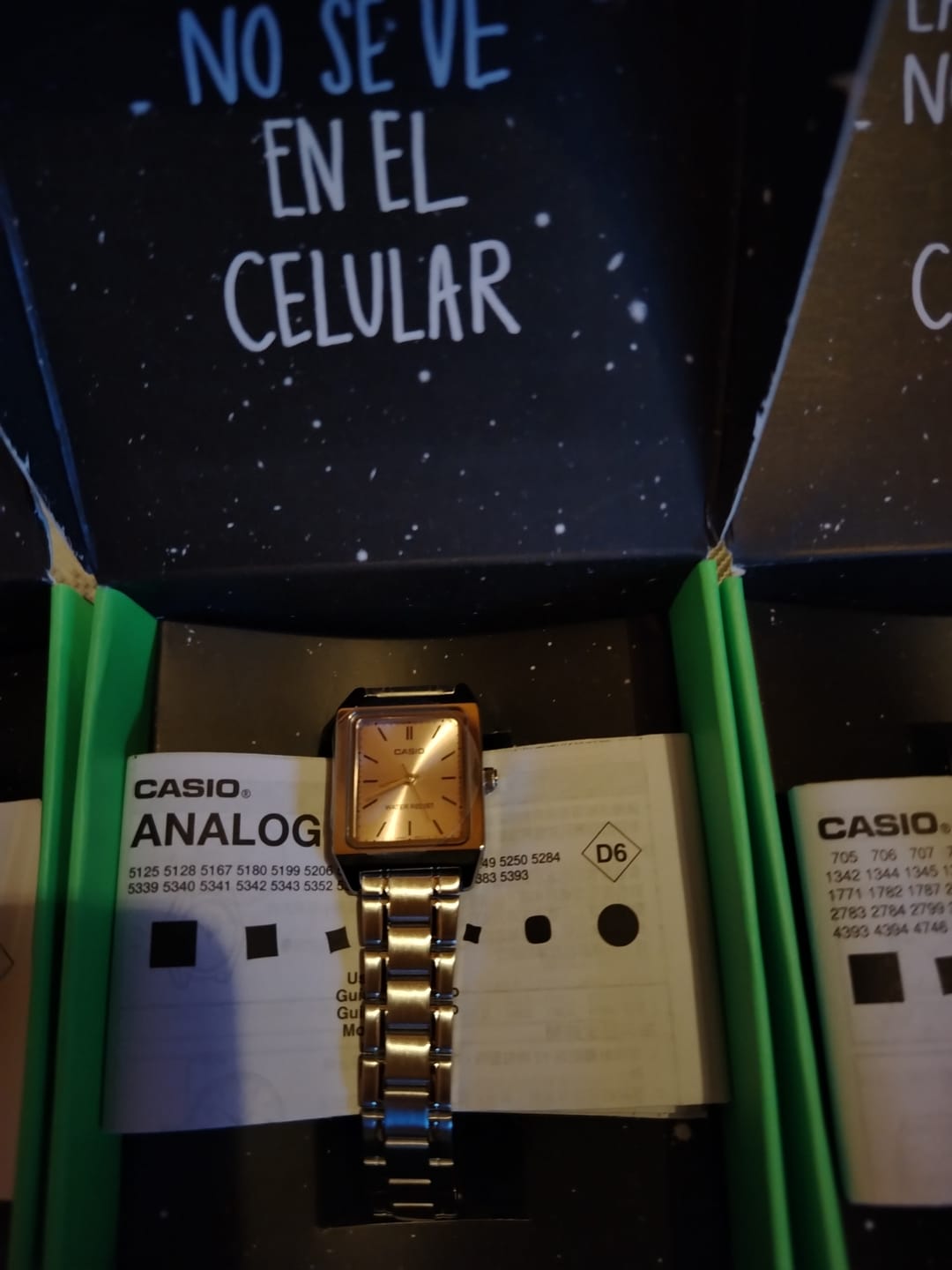 Customer photo review of Reloj Casio Tank Análogo LTP-V007D-4EUDF Acero