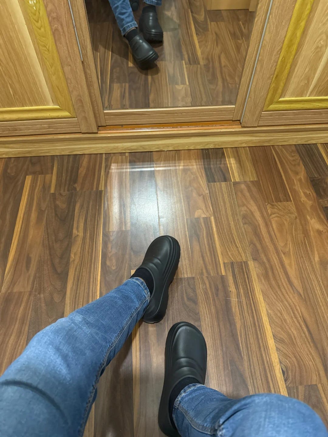 Customer photo review of Cloggies Klassisch Flauschig – Gesunde und rutschfeste Komfort-Clogs