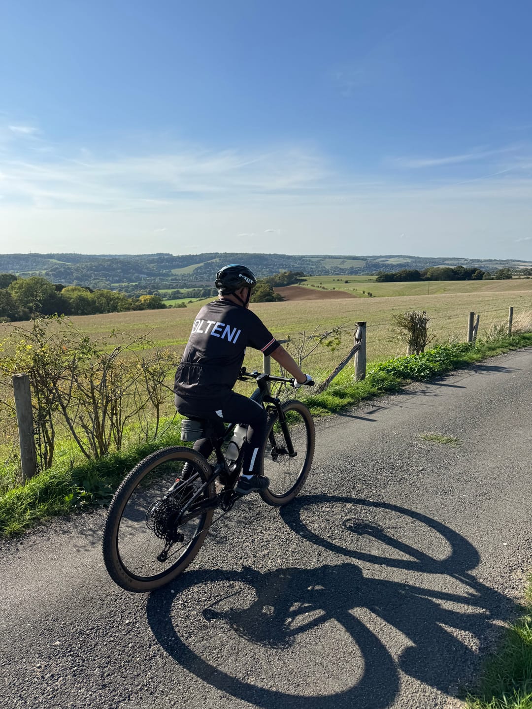 Customer photo review of Retro Molteni Cycling Jersey - Black