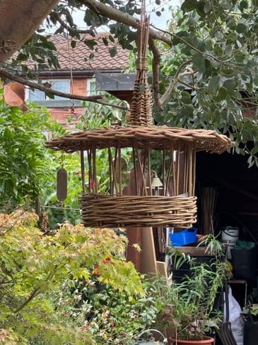 Customer photo review of The Willow Bird Feeder Kit