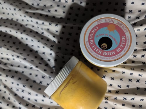 Customer photo review of Cocoa Butter Body Butter