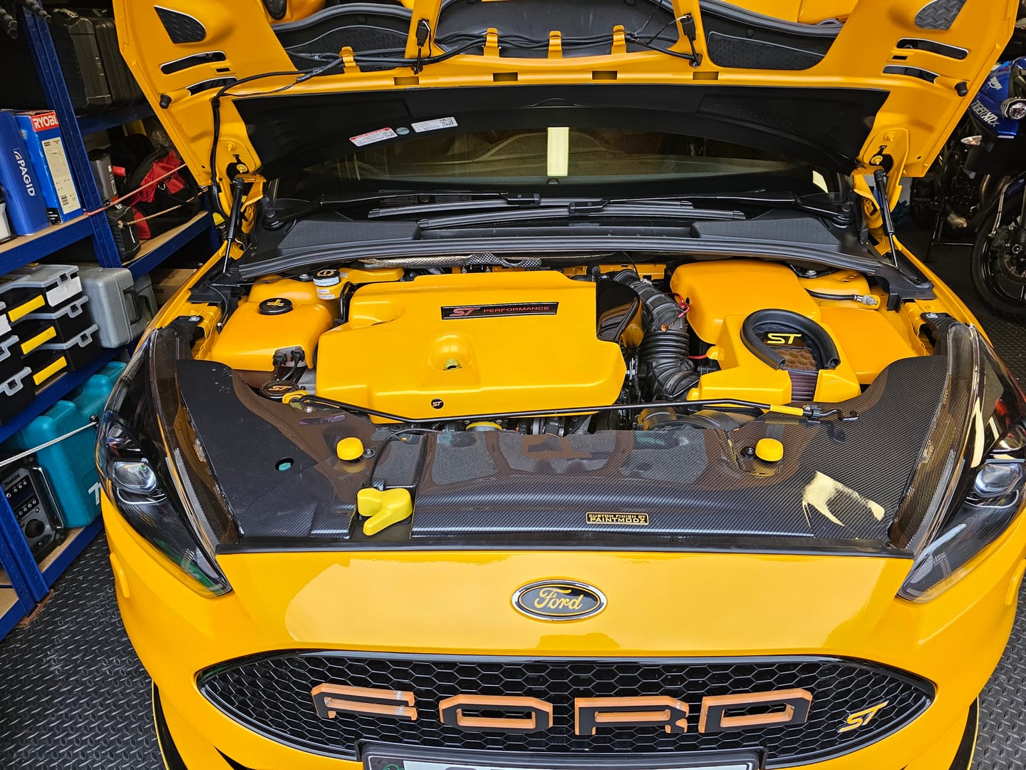 Customer photo review of Slam Panel Cover - Mk3.5 Focus (Plastic Finishes)