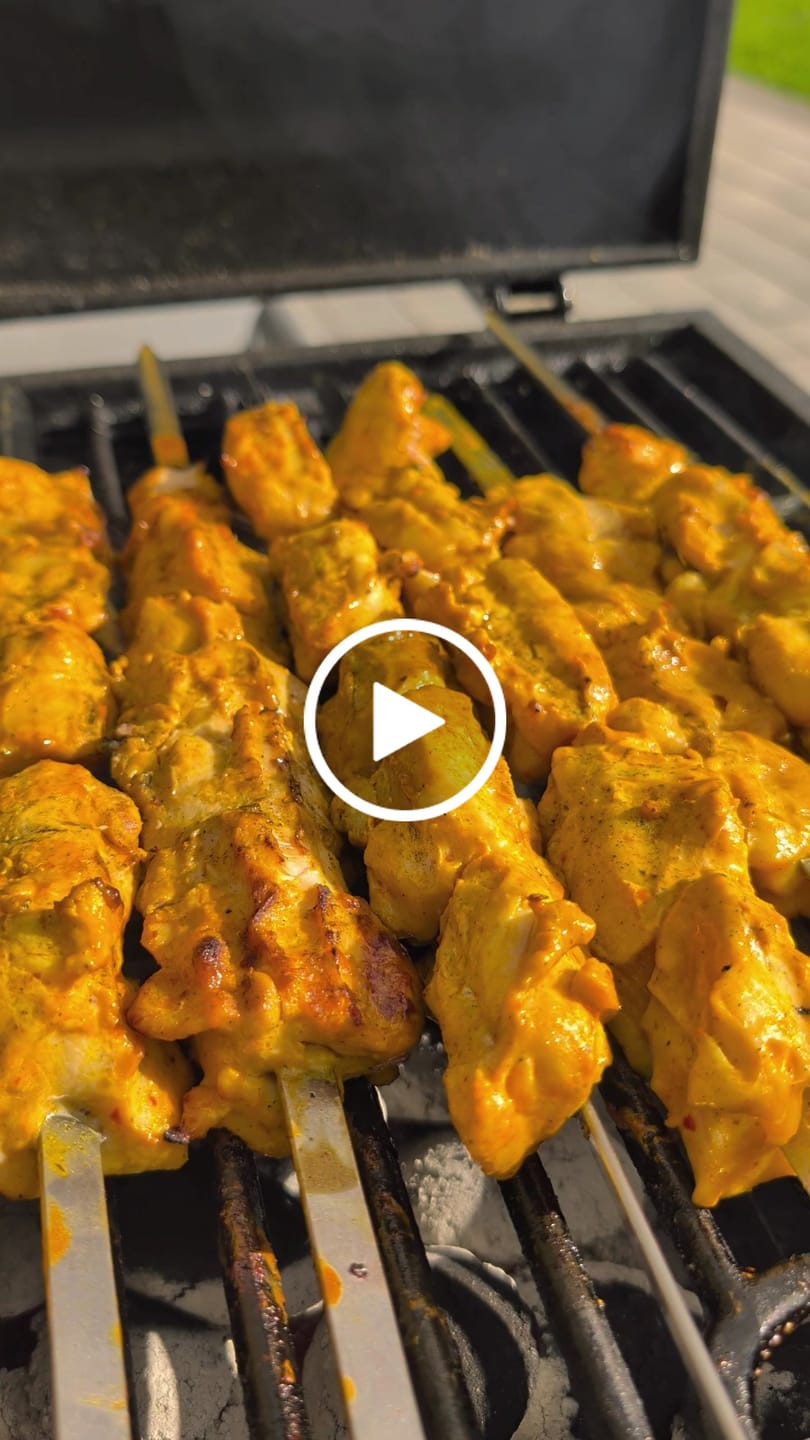 Customer video review of Hähnchen-Schaschlik Thai Curry – leicht scharf & exotisch | mySchaschlik