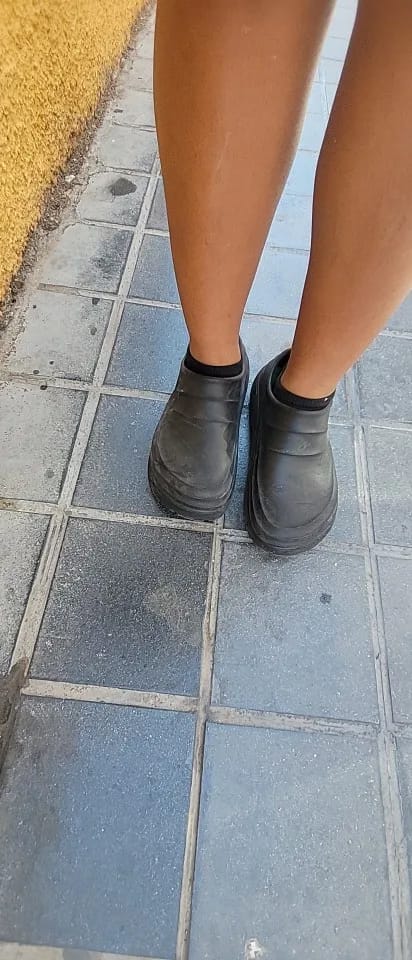 Customer photo review of Cloggies Klassisch Flauschig – Gesunde und rutschfeste Komfort-Clogs