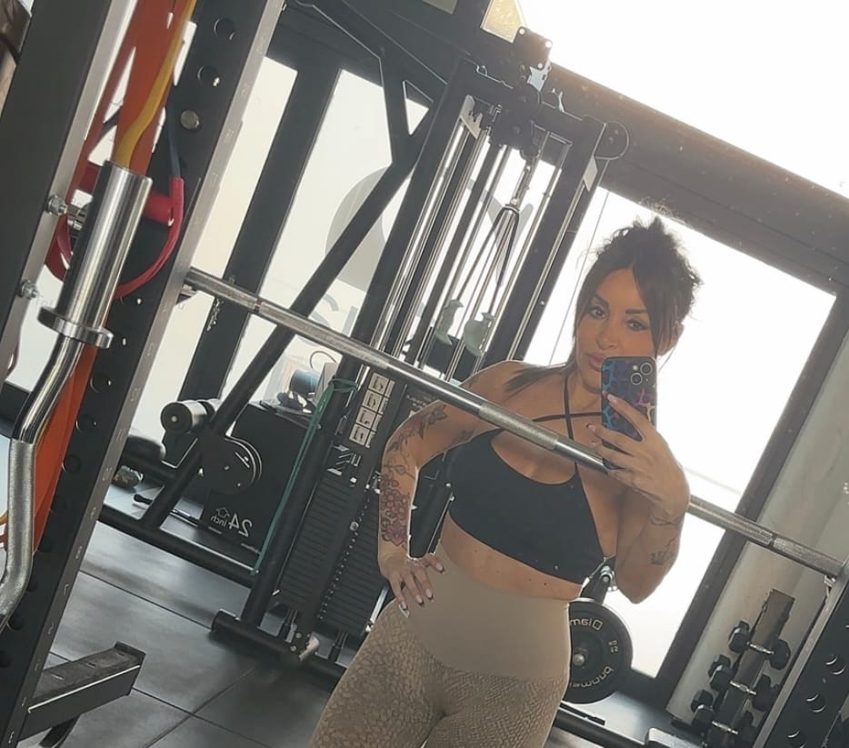 Customer photo review of Leggings Jungle Pitone Roccia