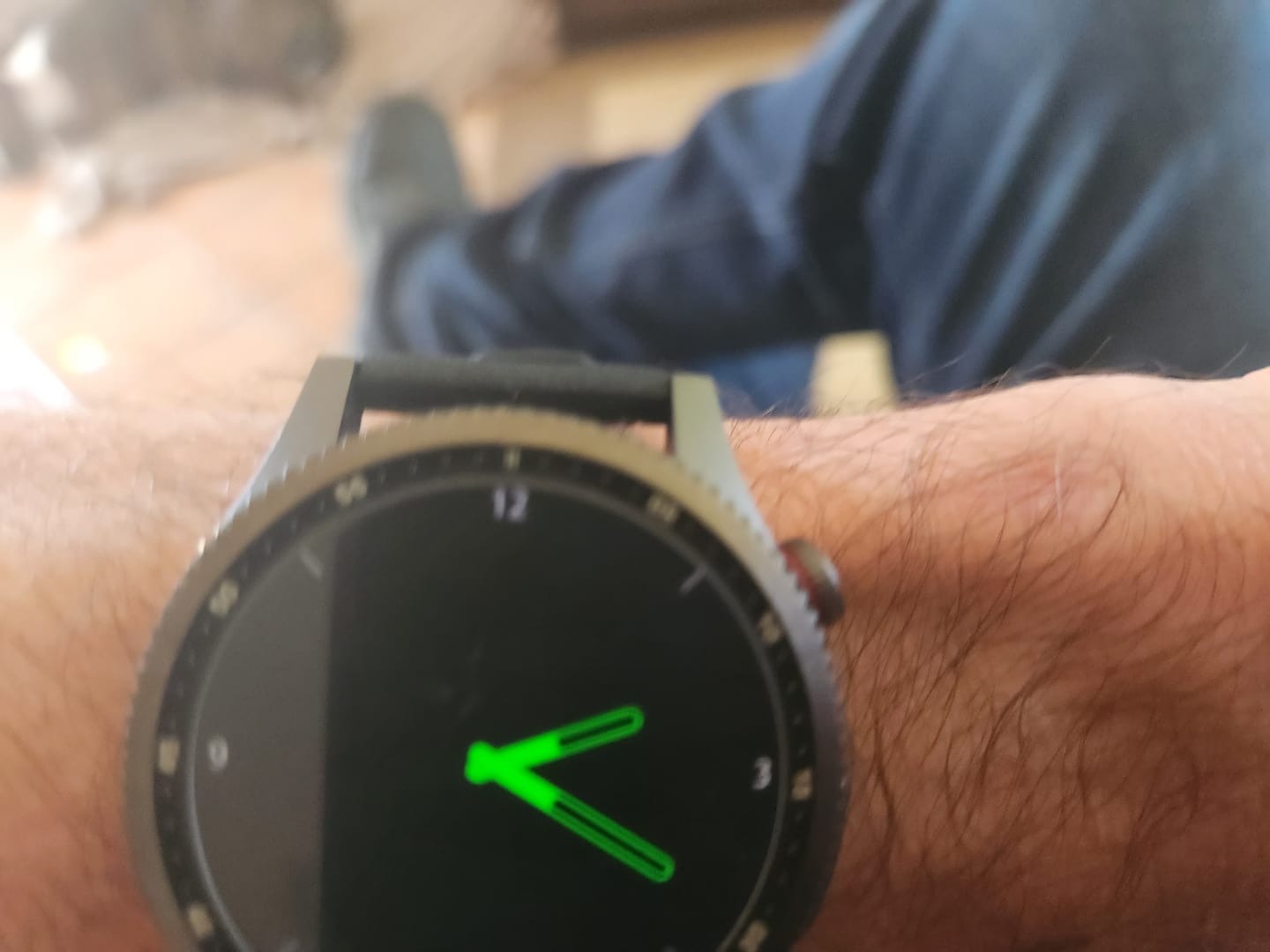 Customer photo review of Fitaos H9 ECG blood glucose Uric acid cholesterol Stress monitoring Smartwatch