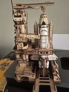 Customer photo review of Space Shuttle 3D Wooden Puzzle