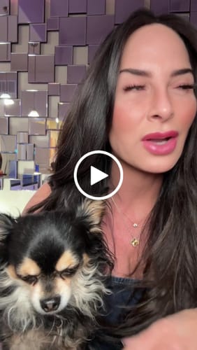 Customer video review of gothic bezel necklace