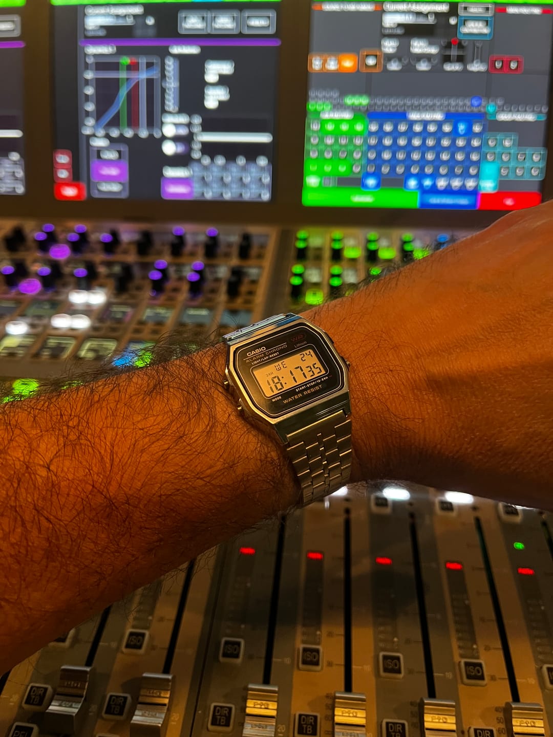 Customer photo review of Reloj Casio Vintage A159WA-N1DF Plateado MADE IN JAPAN