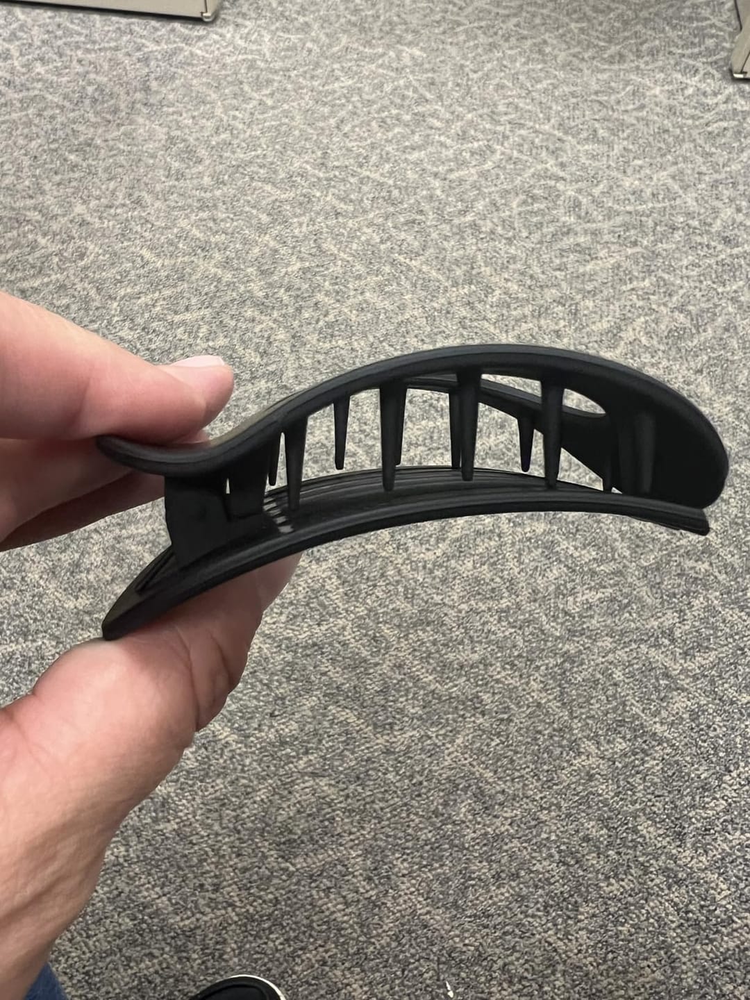Customer photo review of CURLY - Fat Claw Clip