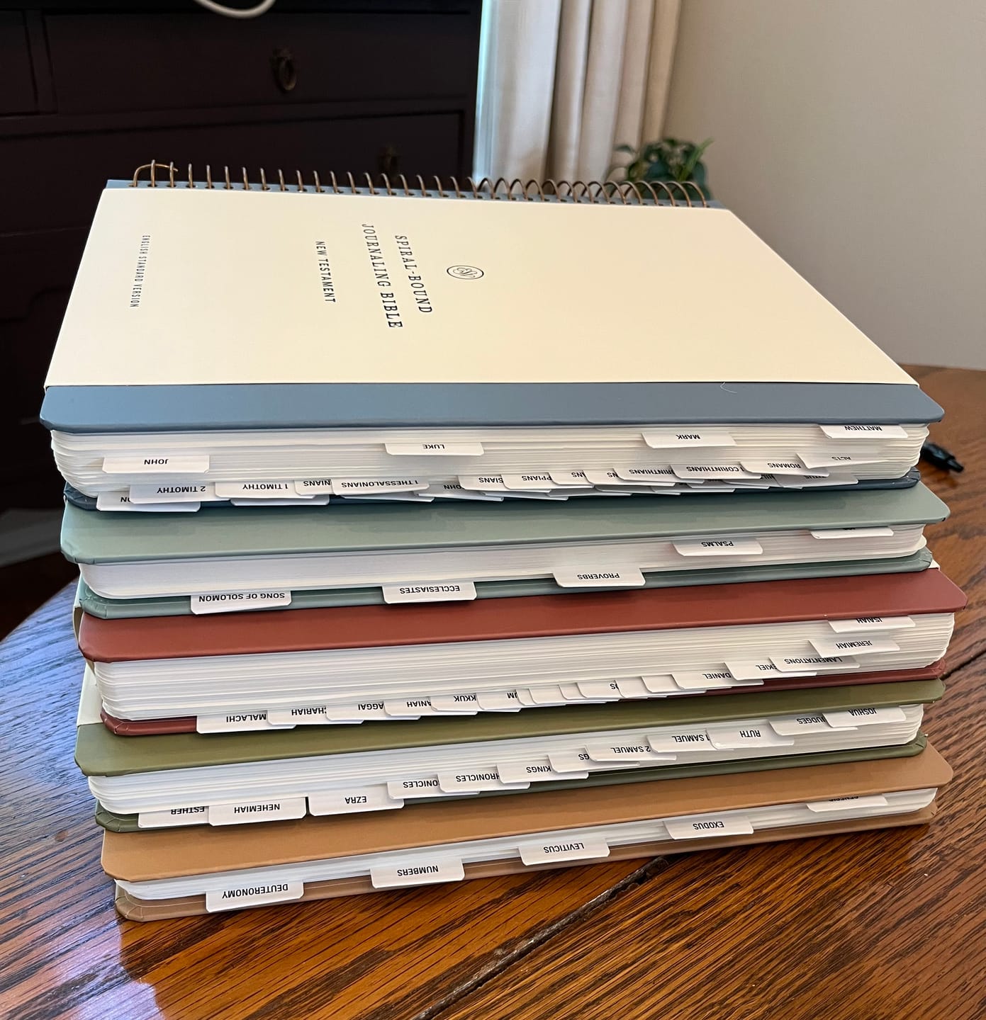 Customer photo review of Spiral Bible™ Tabs
