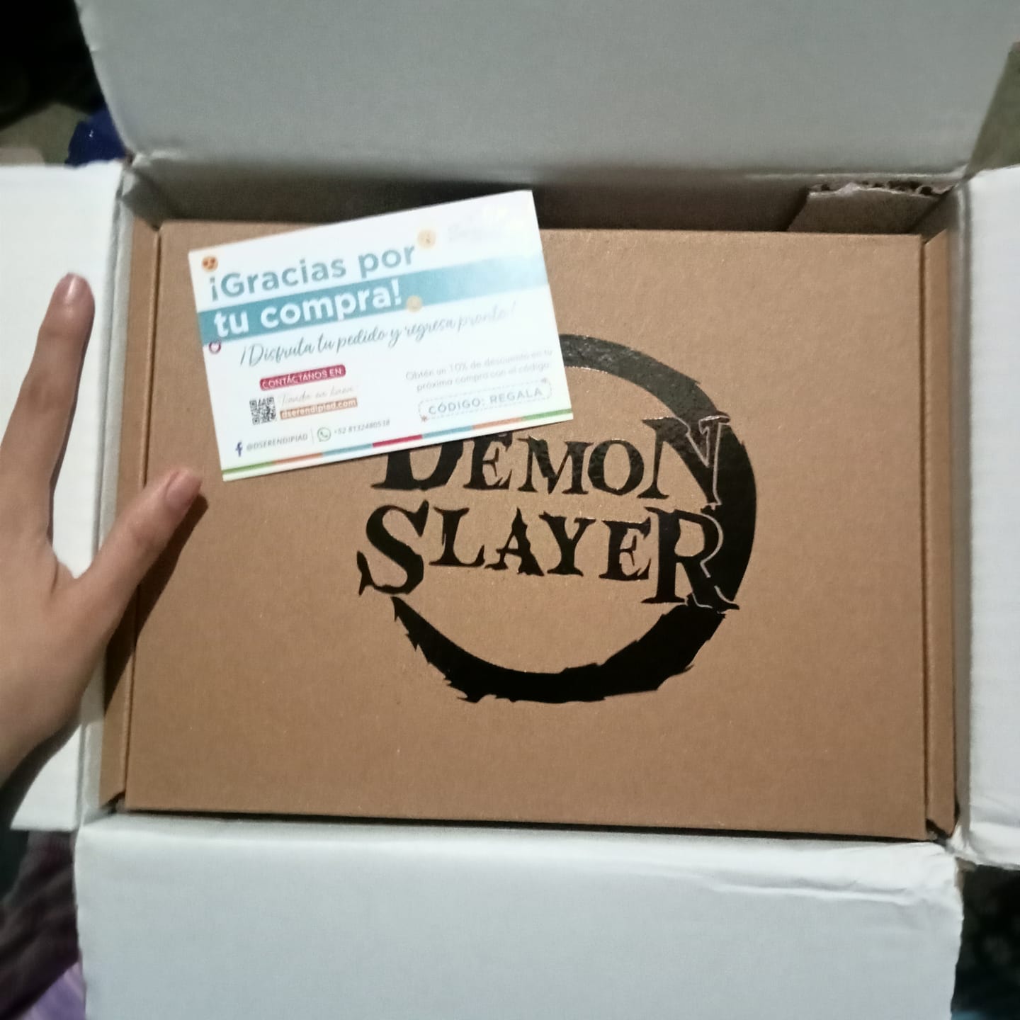 Customer photo review of DEMON SLAYER CON TERMO