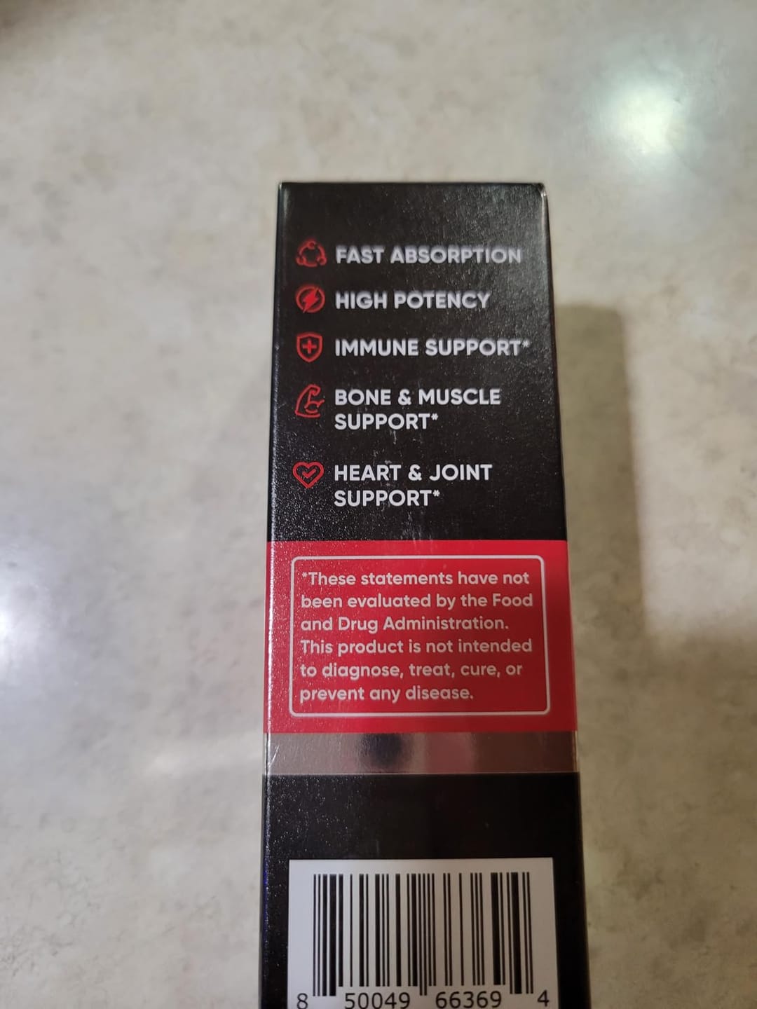 Customer photo review of Vitamin D3 10000 IU Plus K2 (MK-7) - Strawberry Flavor - 200 mcg Liquid Drops
