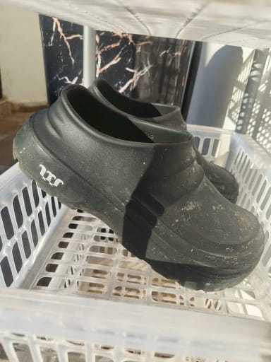 Customer photo review of Cloggies Klassisch Flauschig – Gesunde und rutschfeste Komfort-Clogs