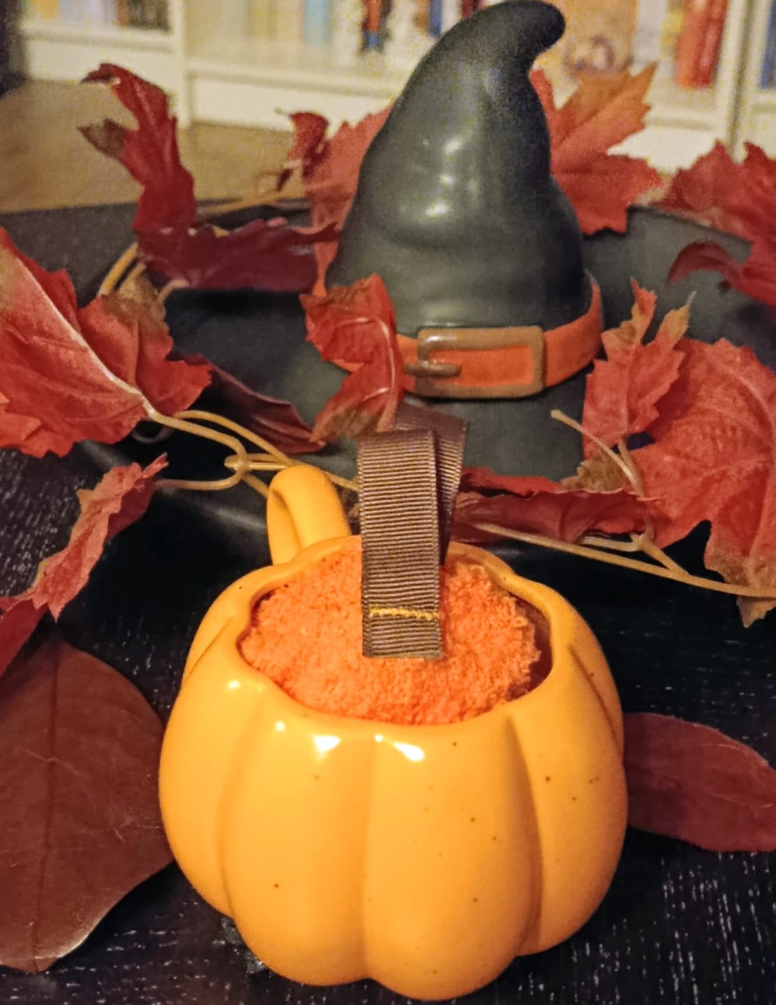 Customer photo review of Kürbis Tasse & Kuschelsocken – Herbstliches Geschenkset