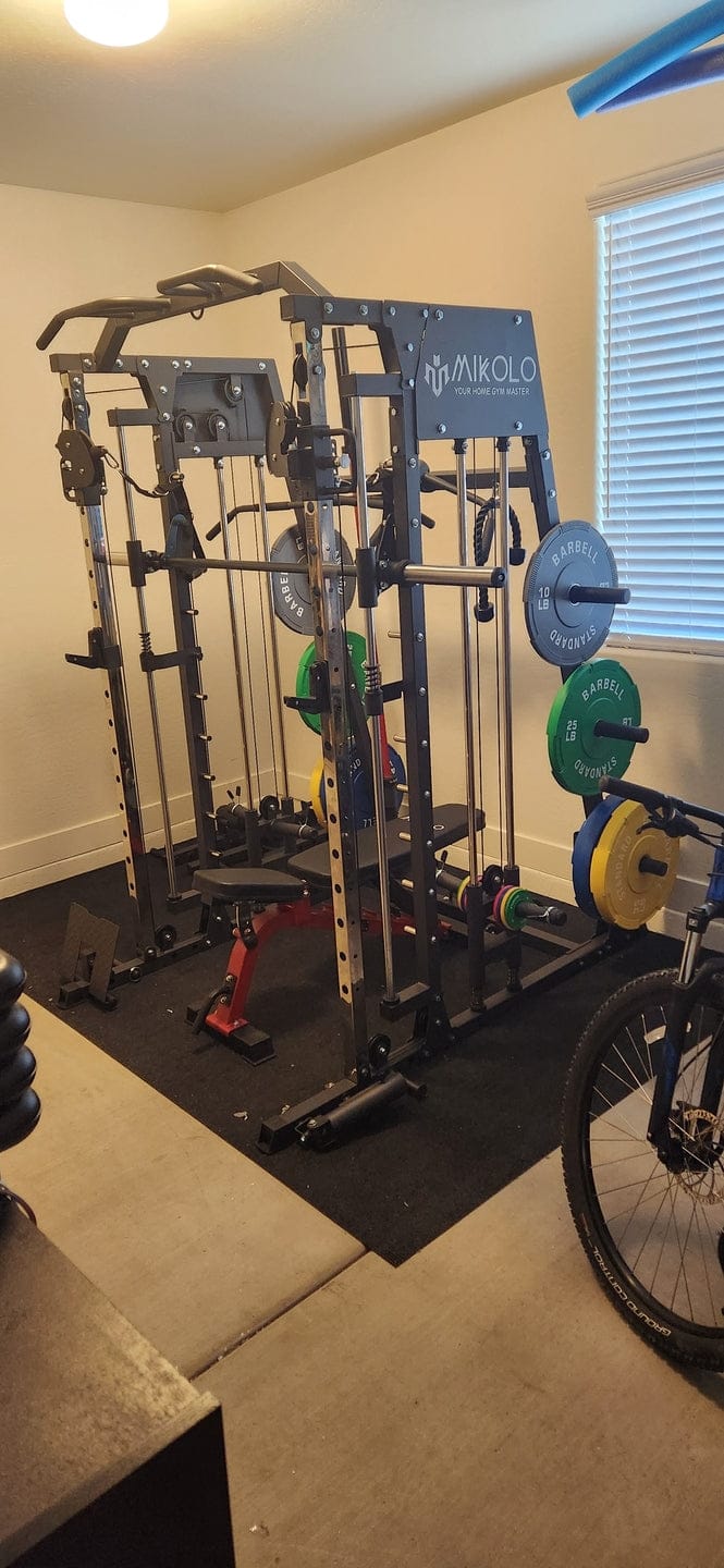 Customer photo review of M4-2.0 Ultra All-In-One Smith Machine Functional Trainer (UPGRADED)