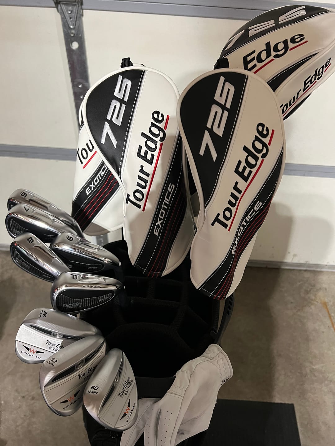 Customer photo review of Exotics E725 Irons
