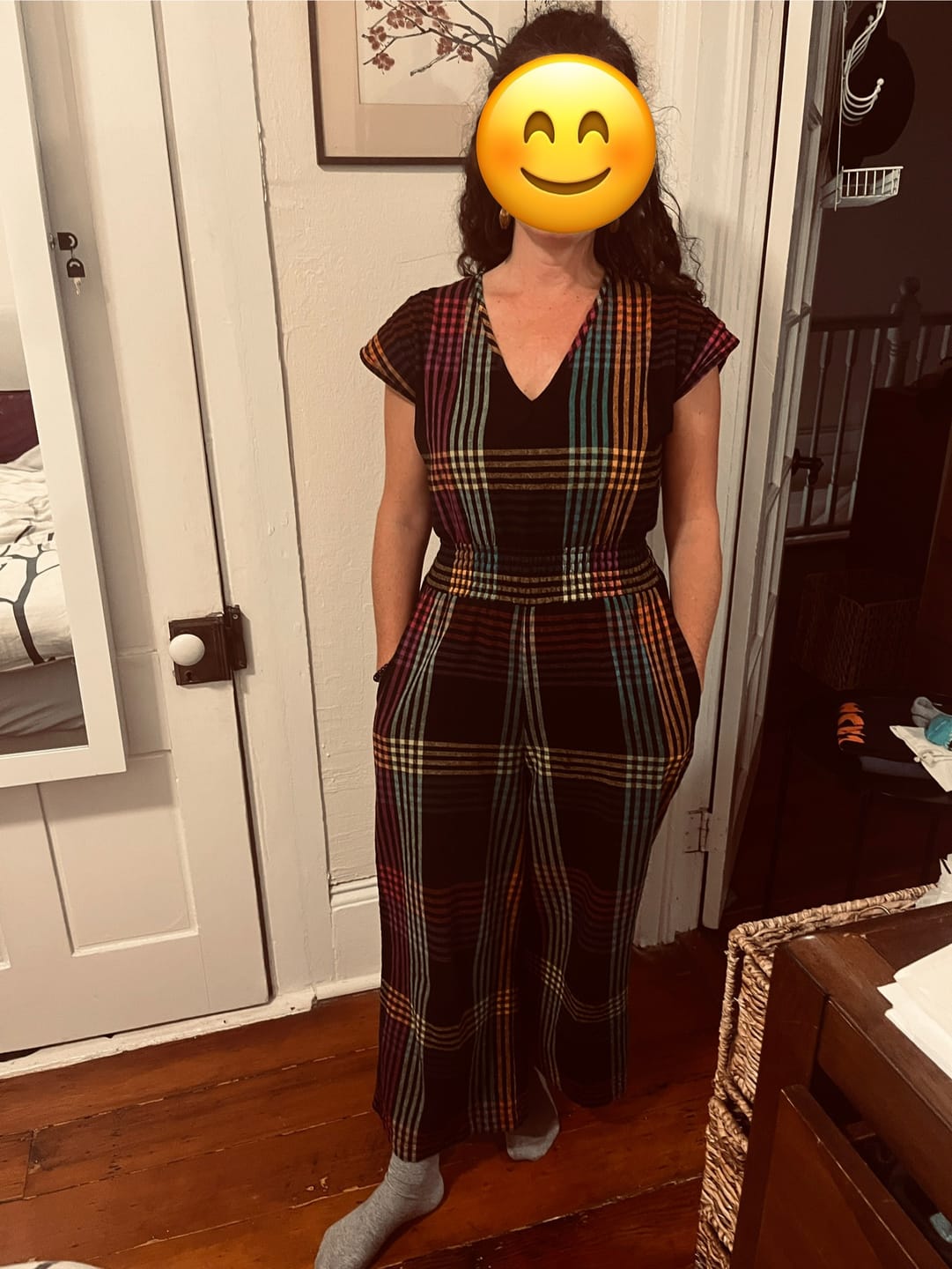 Customer photo review of MARIE CINCH JUMPER | FIREFLY CHEX