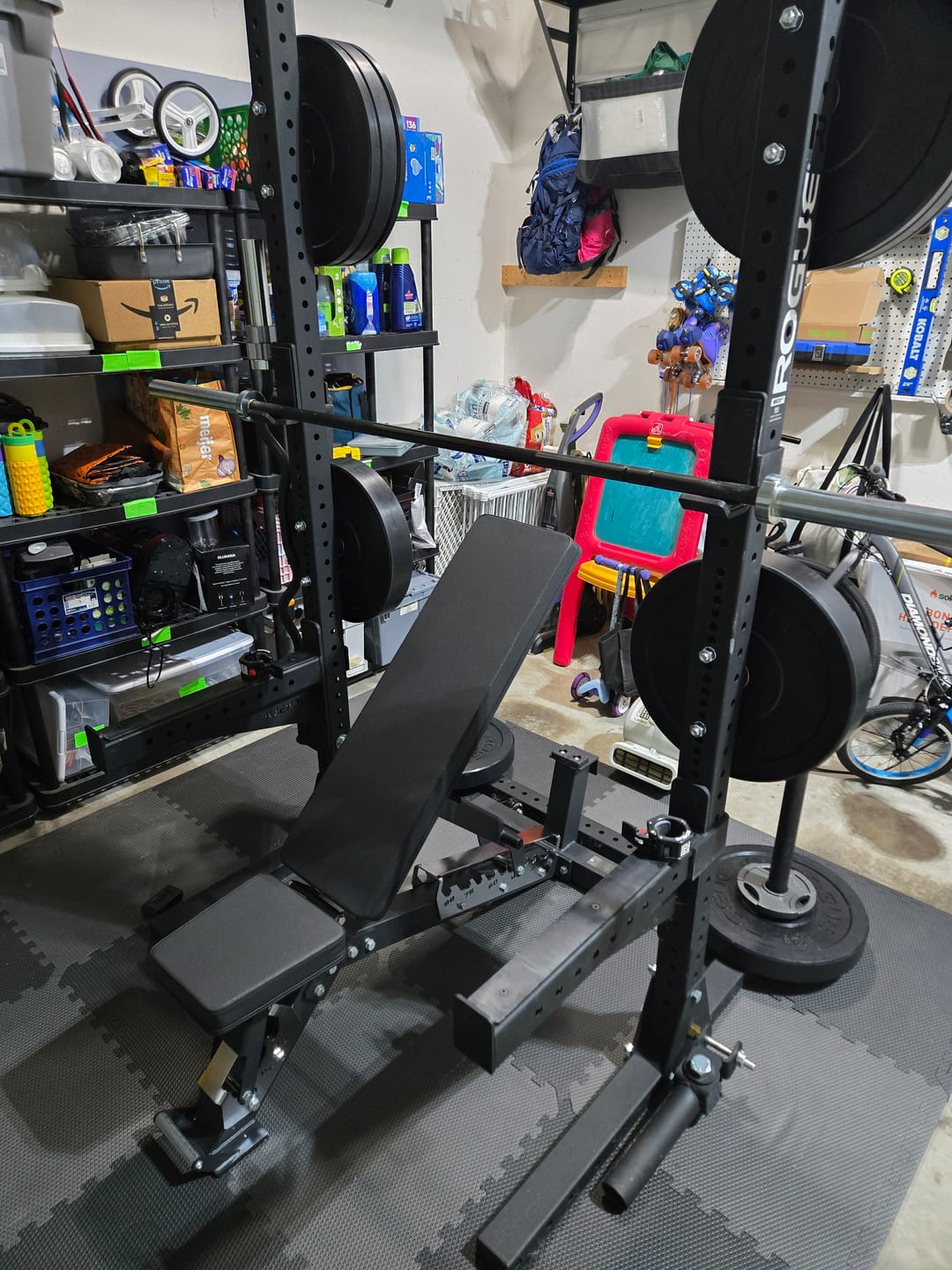 Customer photo review of Adjustable Bench