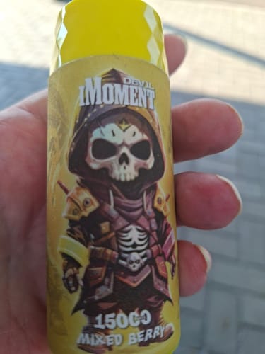 Customer photo review of IMoment - Devil 15000 - Puff Jetable / Vape Disposable 5% Nicotine