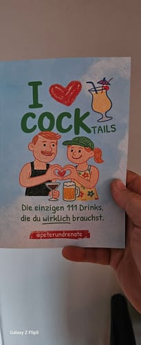 Customer photo review of I LOVE COCKTAILS – Die einzigen 111 Drinks, die du wirklich brauchst