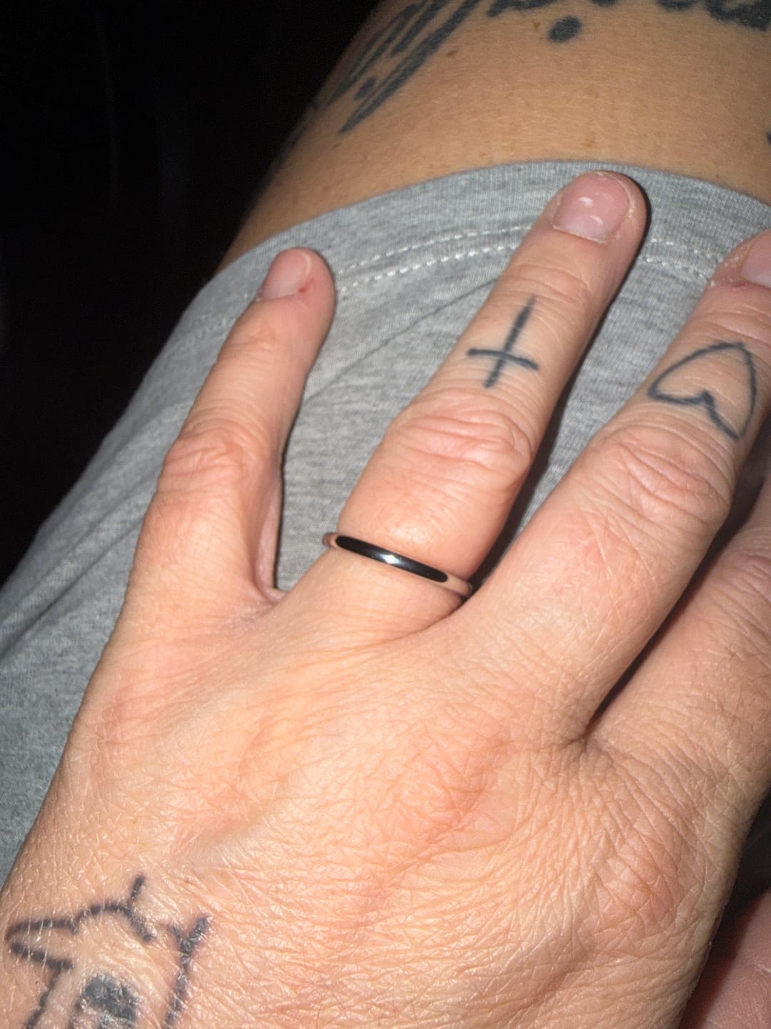 Customer photo review of Engrave Your Ring