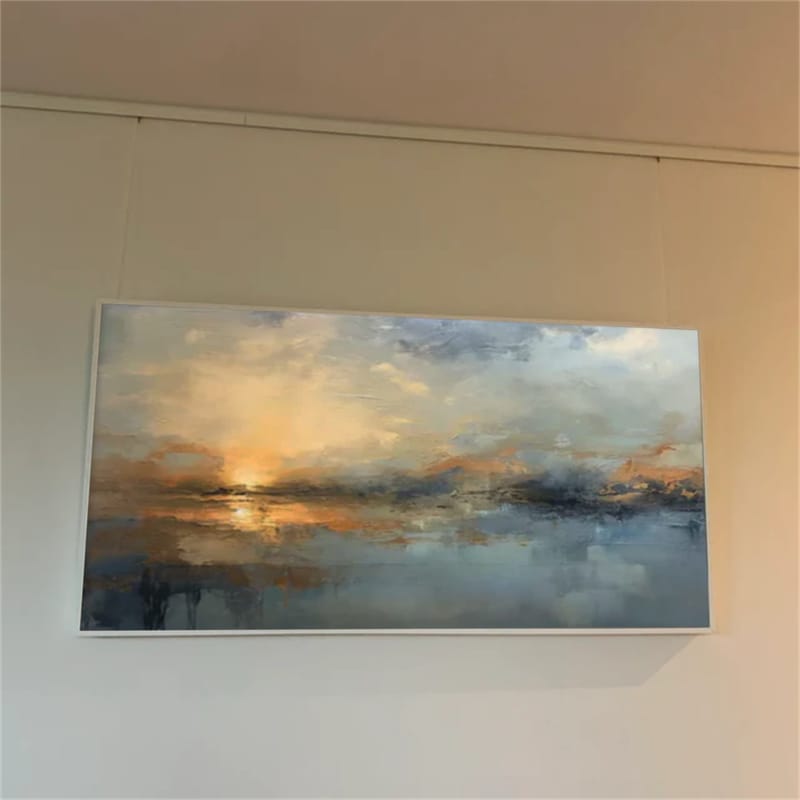 Customer photo review of Abstract Wall Art #VA002