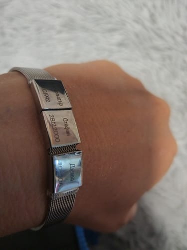 Customer photo review of Bracelet: Lux