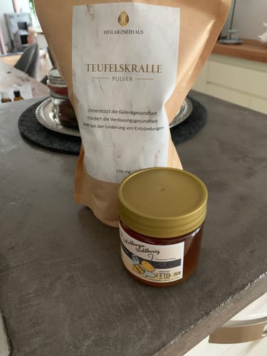 Customer photo review of Teufelskralle Pulver 250g