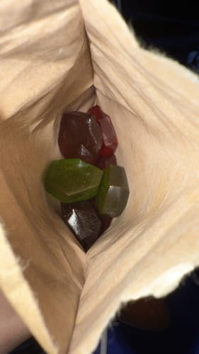 Customer photo review of 💥 Moonwalk Knall Gummies - POWER LVL: 6/5