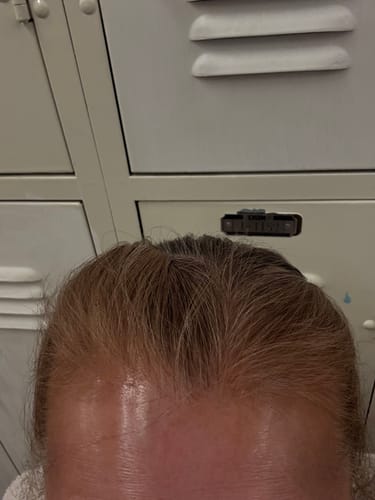 Customer photo review of Instant Dye Shampoo