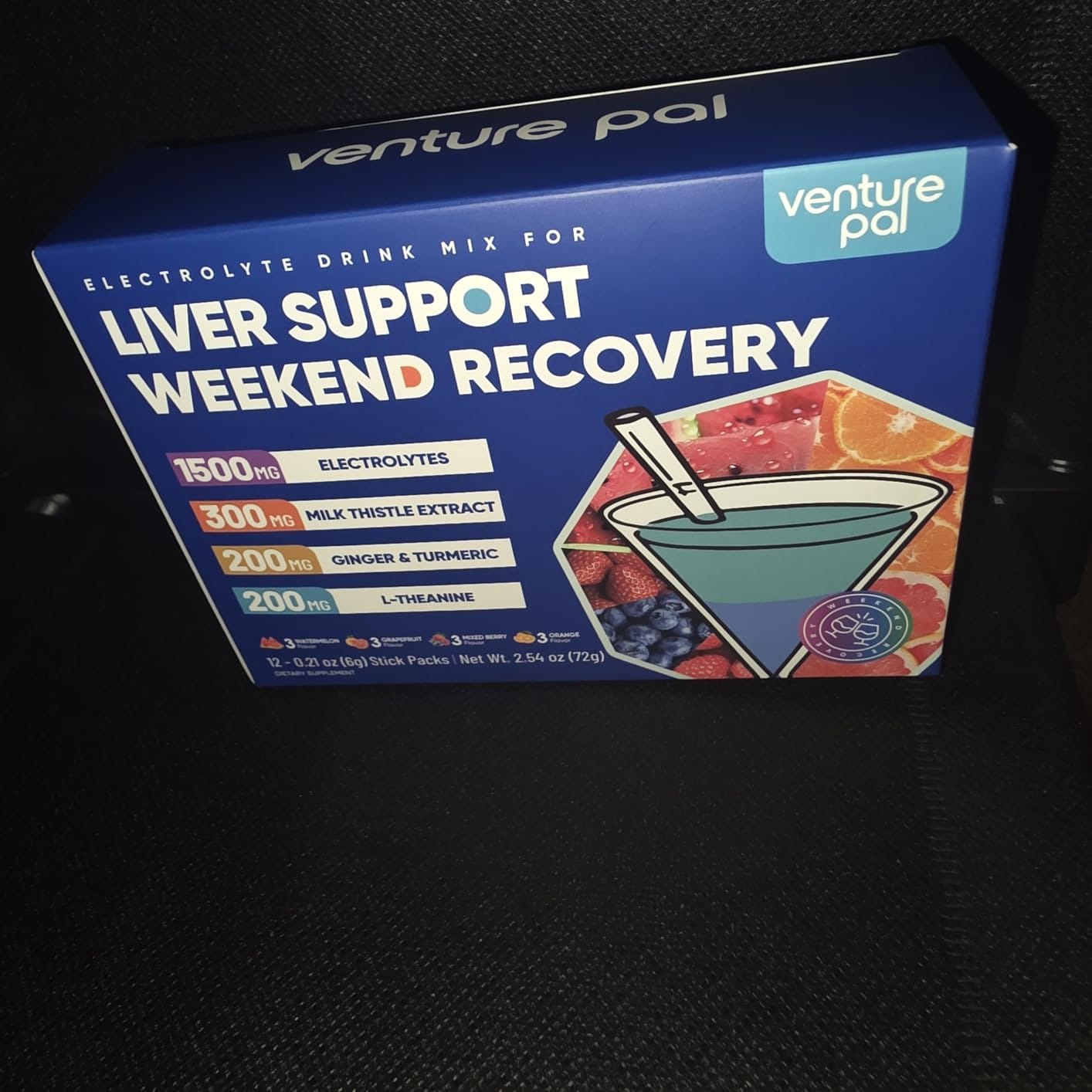 Customer photo review of Liver Support Sugar Free Electrolyte Powder Packets - Variety- 16 Sticks