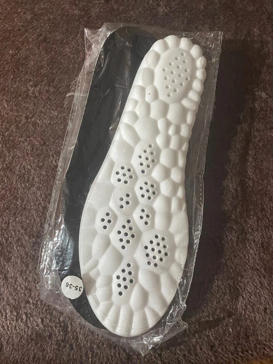 Customer photo review of Cloggies Orthopädische Massage-Einlegesohlen