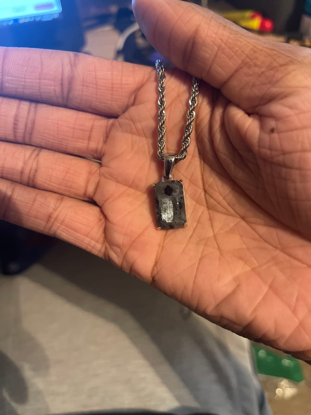 Customer photo review of Void Black Spectrolite