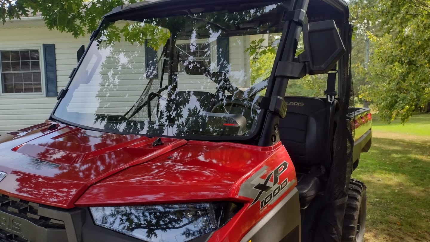 Customer photo review of Front Windshield for Ranger XP 1000/Crew 2017-2025, 2020-2025 Ranger 1000/Crew