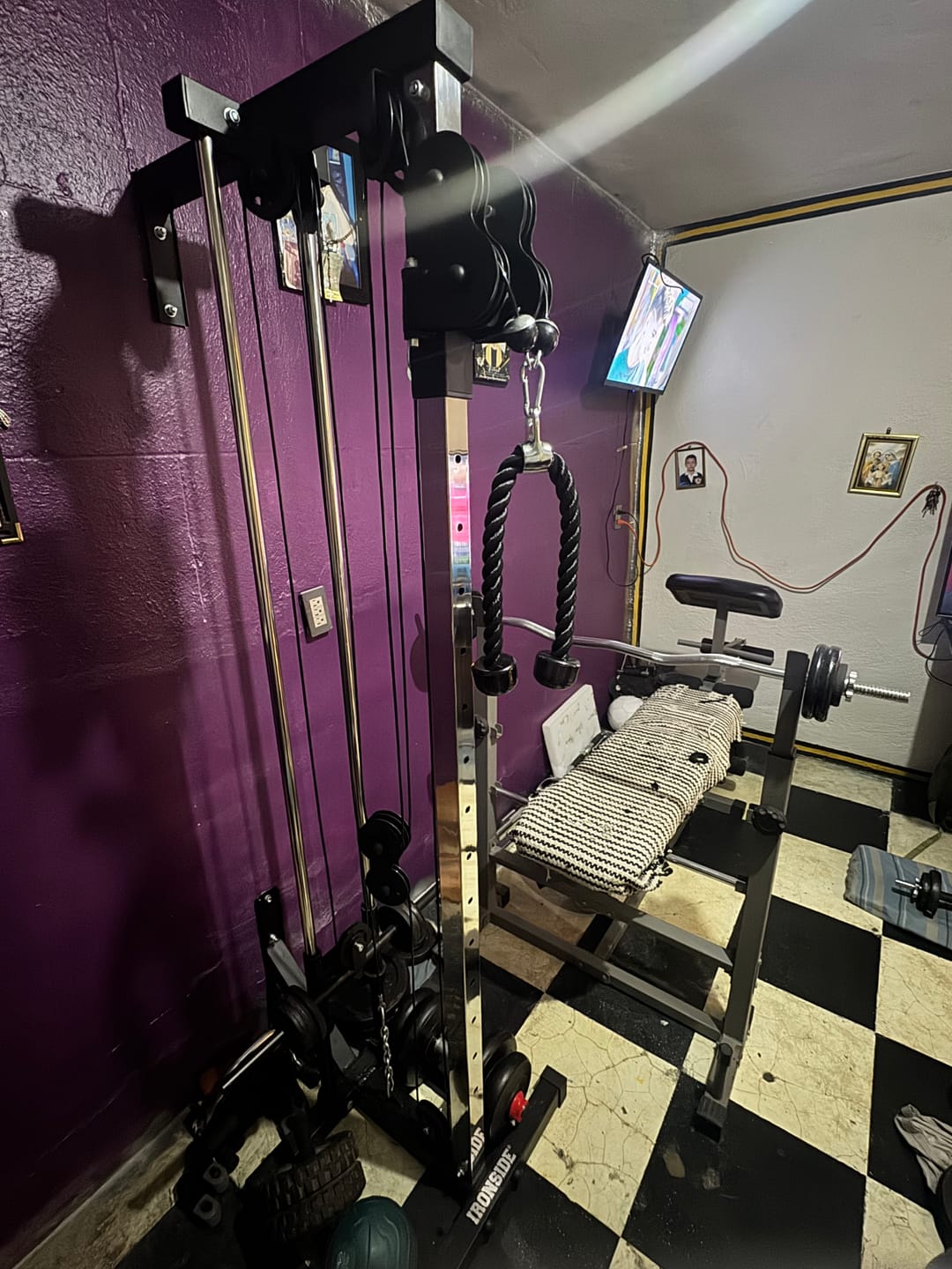 Customer photo review of Polea Alta LITE IRONSIDE