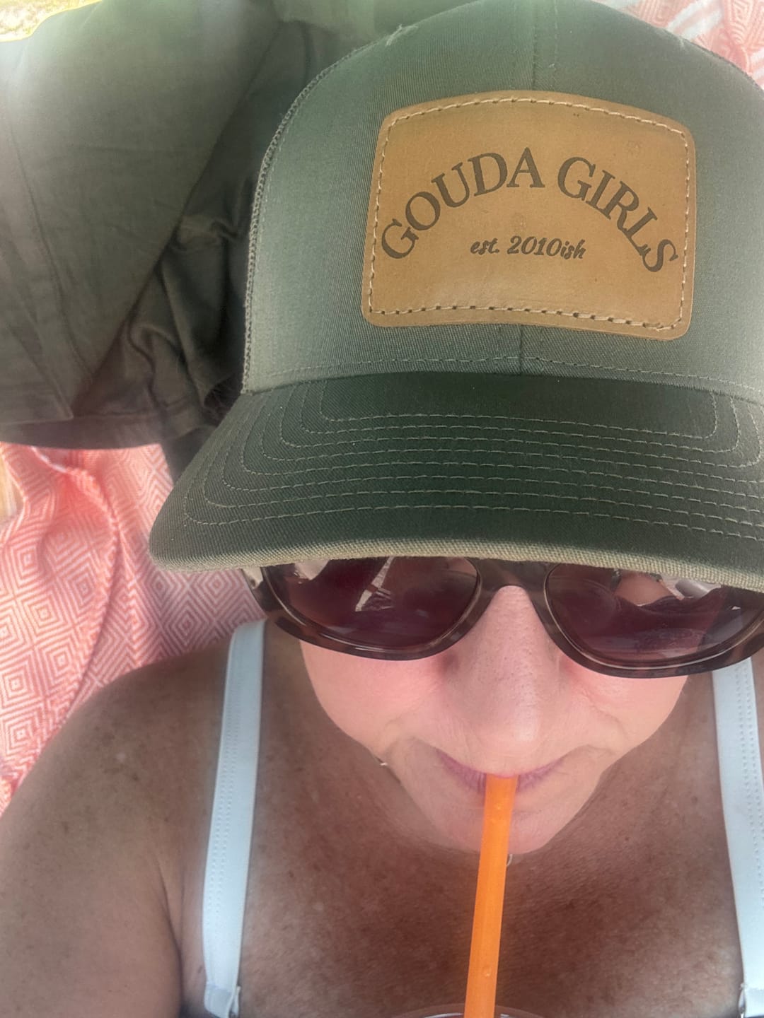 Customer photo review of Richardson 112 Custom Leather Patch Hat