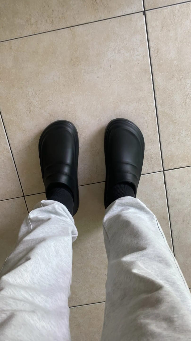 Customer photo review of Cloggies Klassisch Flauschig – Gesunde und rutschfeste Komfort-Clogs
