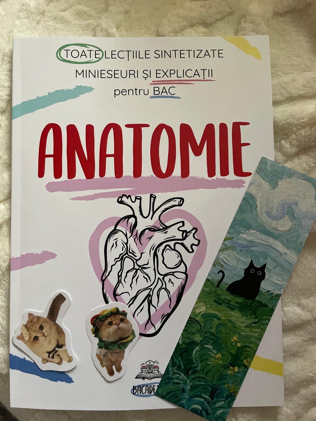 Customer photo review of Carte Anatomie Bacalaureat (Biologie clasele XI-XII) Bacademia